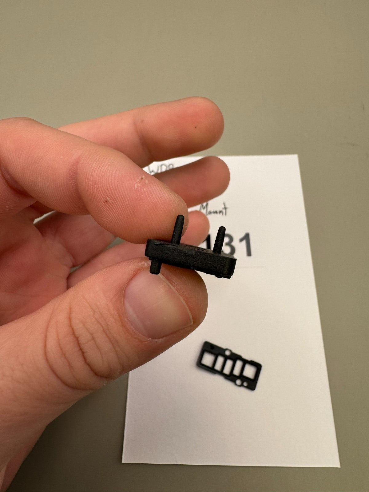 WDP Angel IR3 Solenoid Mount-Black