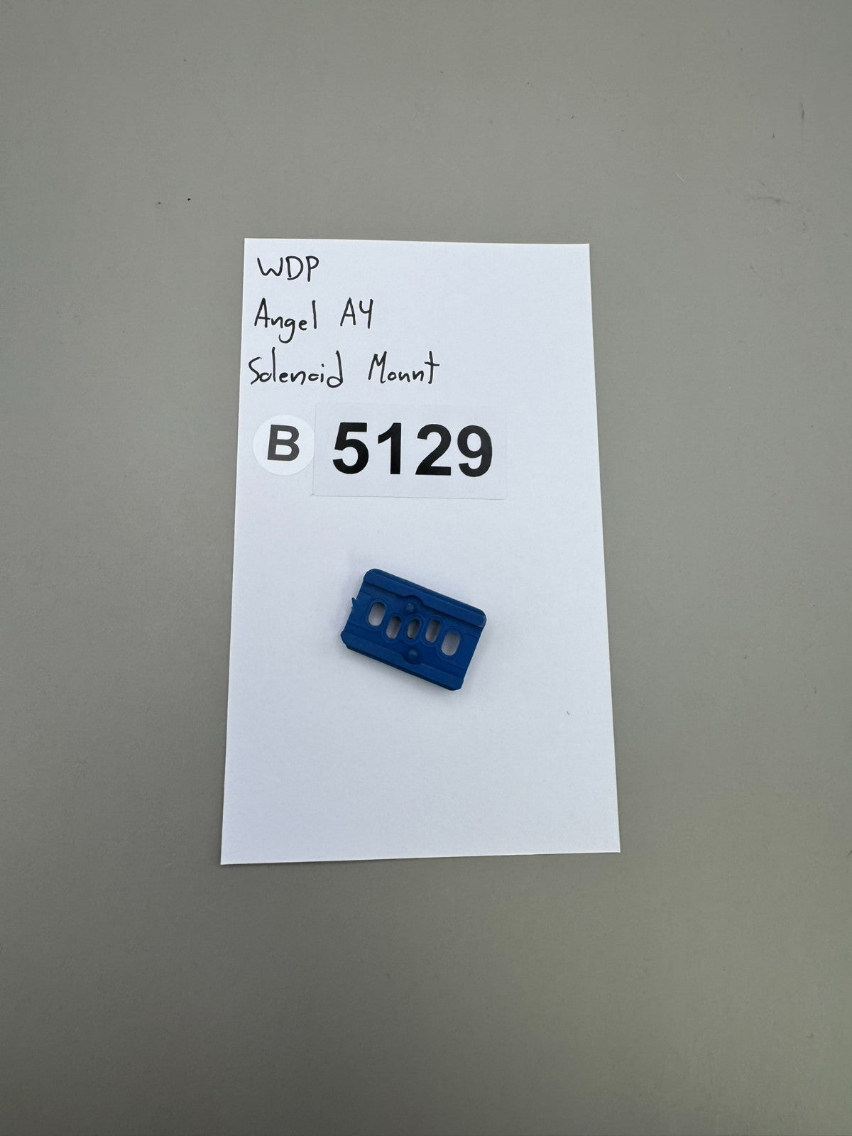 WDP Angel A4 Solenoid Mount-Matte Blue
