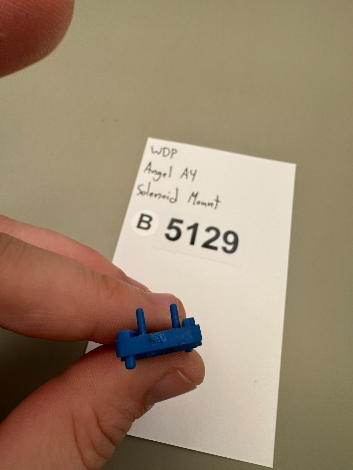 WDP Angel A4 Solenoid Mount-Matte Blue