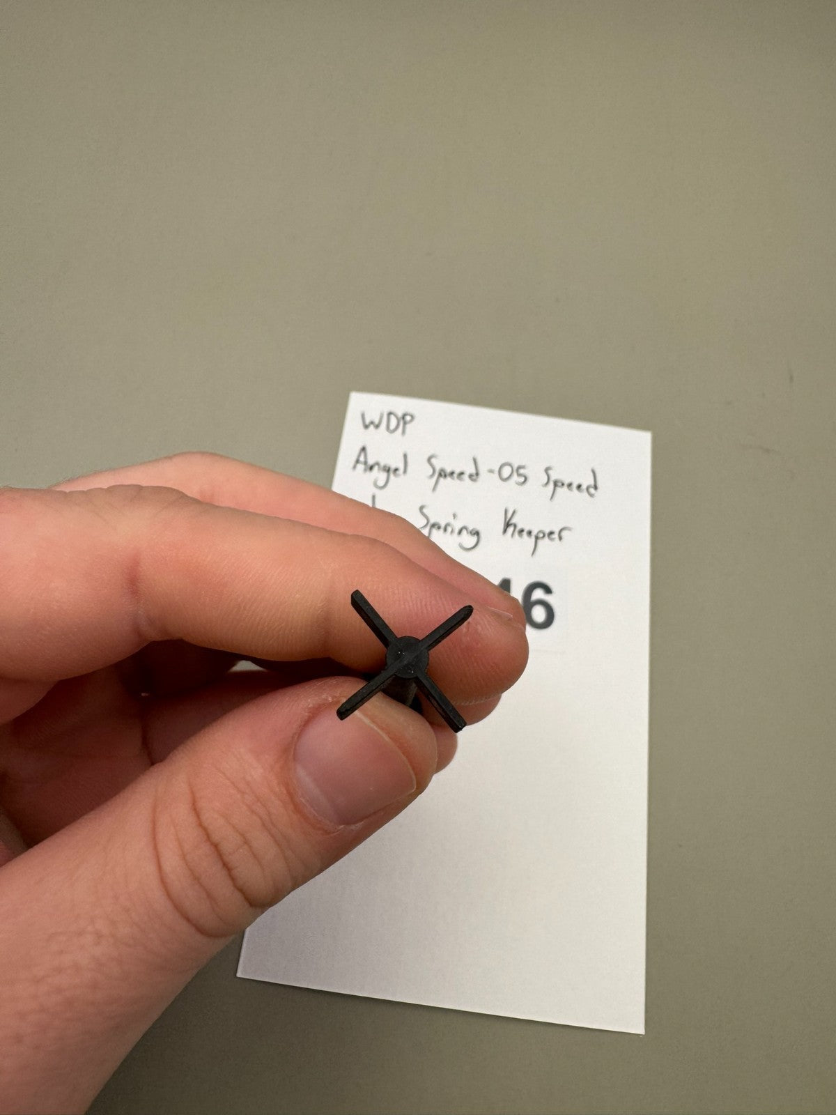 WDP Angel Speed-O5 Speed Valve Spring Keeper
