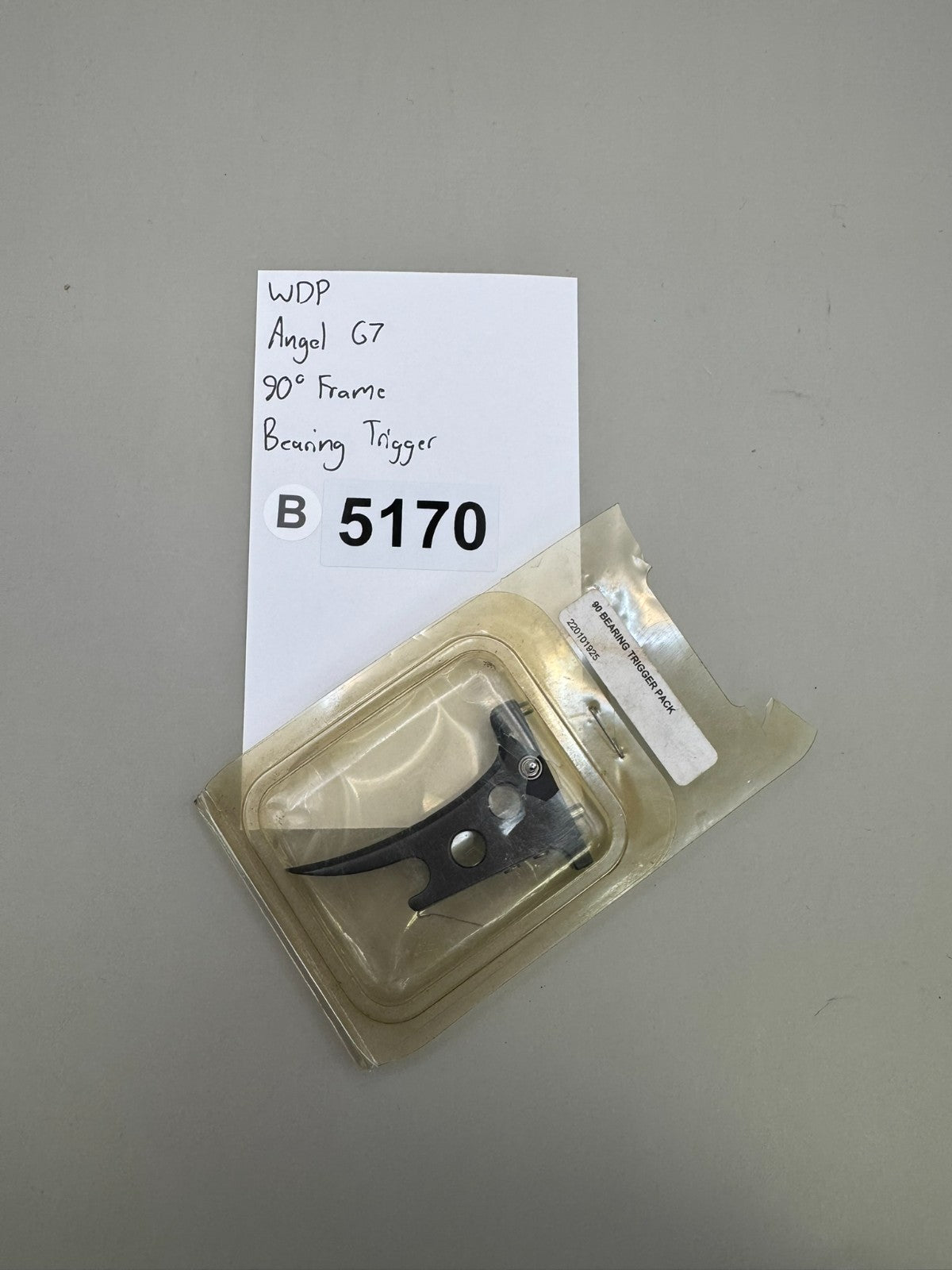 WDP Angel G7 90' Paintball Marker Frame Bearing Trigger-Black