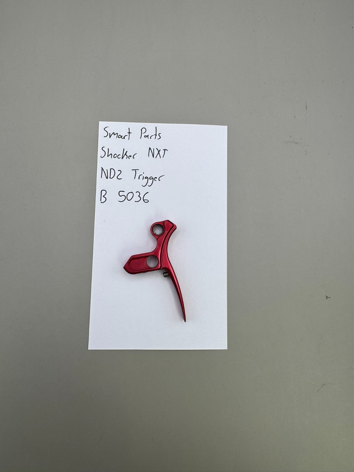 Smart Parts Shocker NXT NDZ Trigger-Gloss Red
