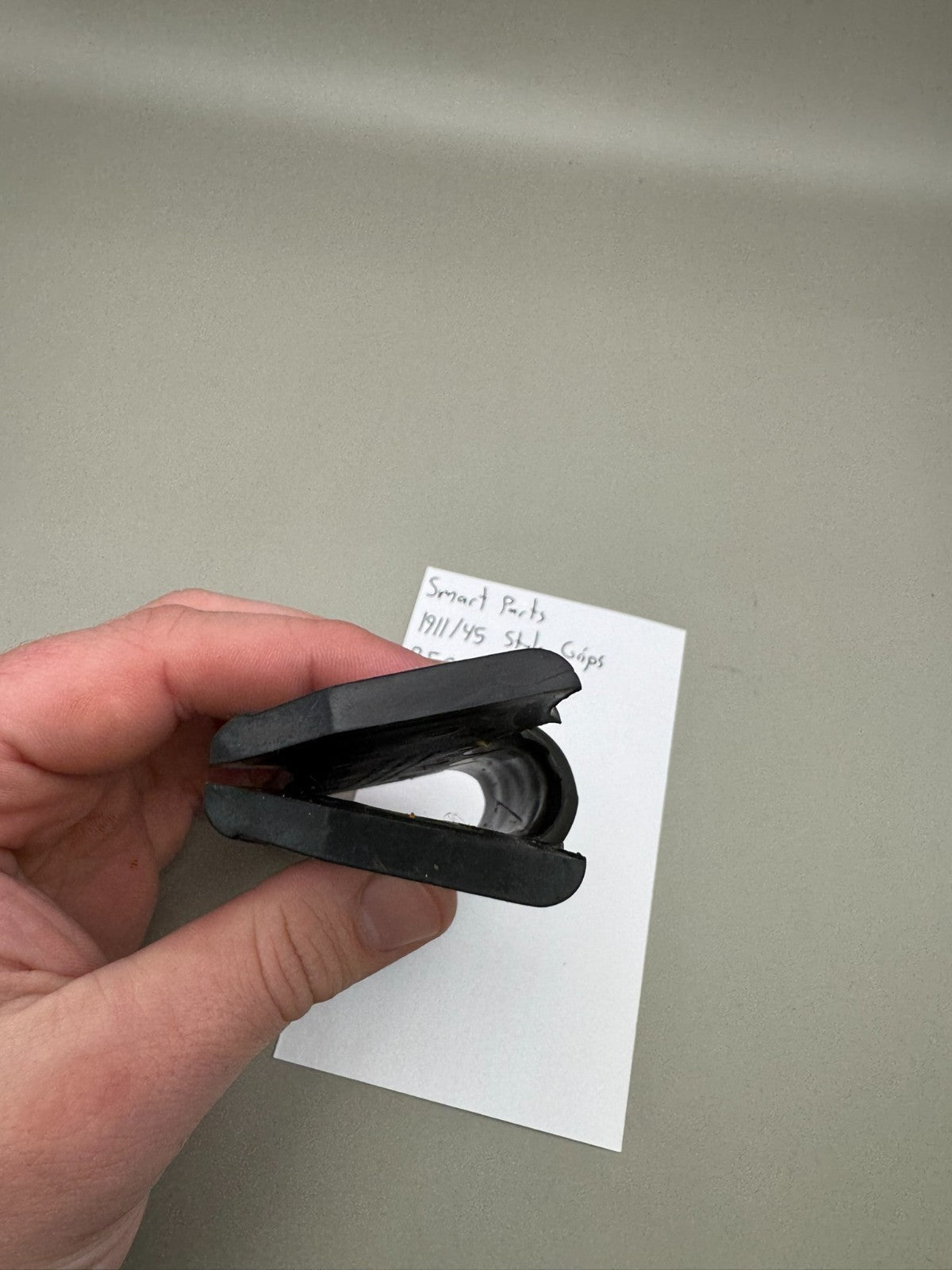 Smart Parts 1911/45 Style Grips-Matte Black