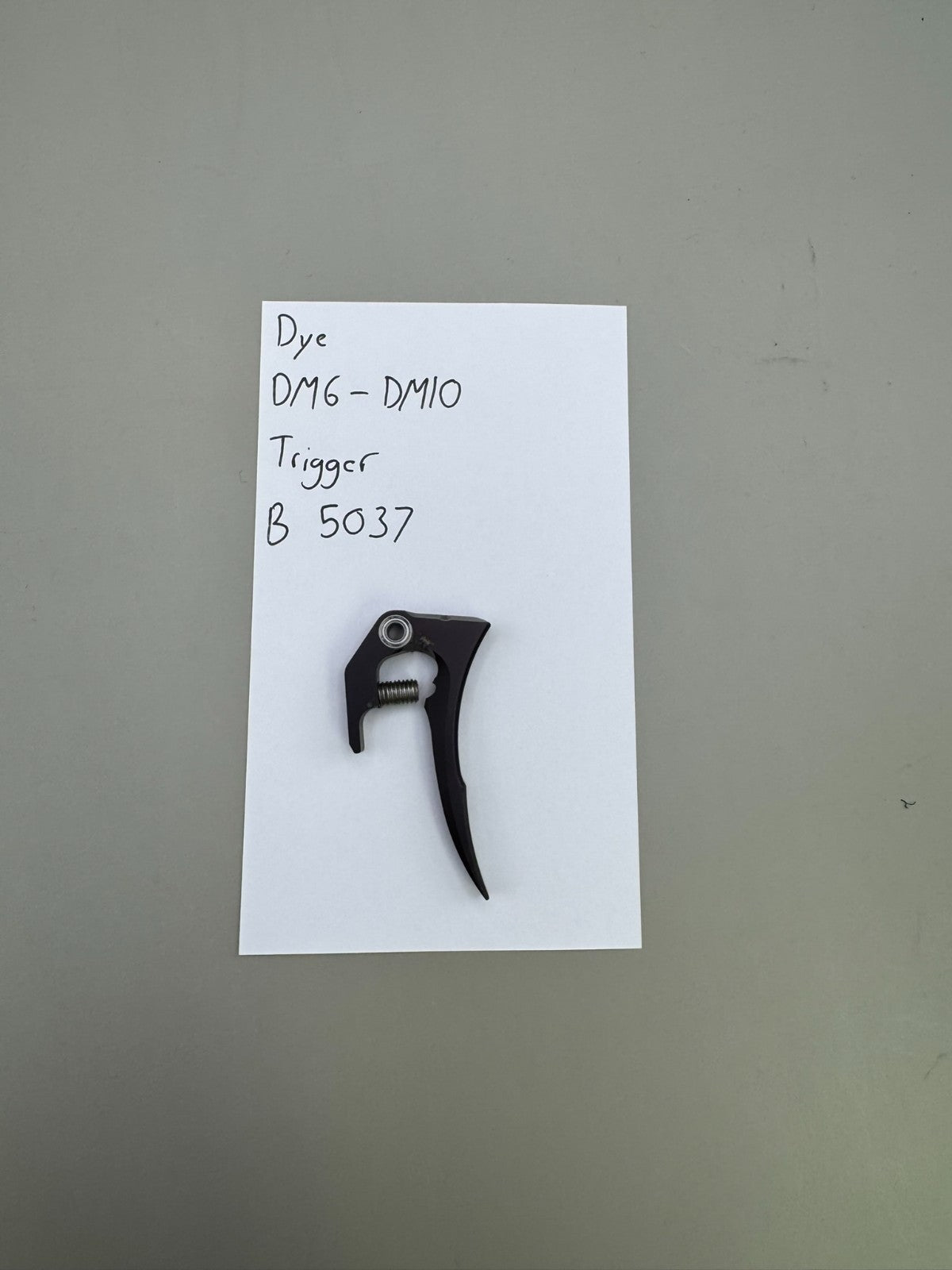 Dye DM6-DM10 Trigger-Satin Black