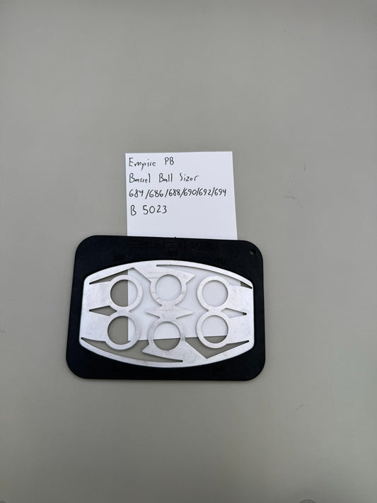 Empire PB Barrel Ball Sizer-Black 684/686/688/690/692/694