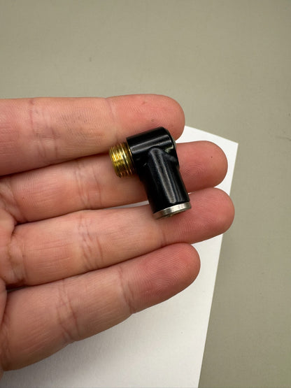 CCM PB 90' Fitting-Black Gloss