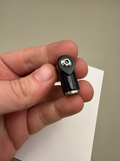 CCM PB 90' Fitting-Black Gloss