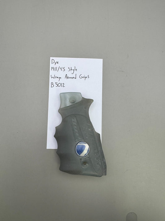 Dye 1911/45 Style Wrap Around Grips-Light Grey
