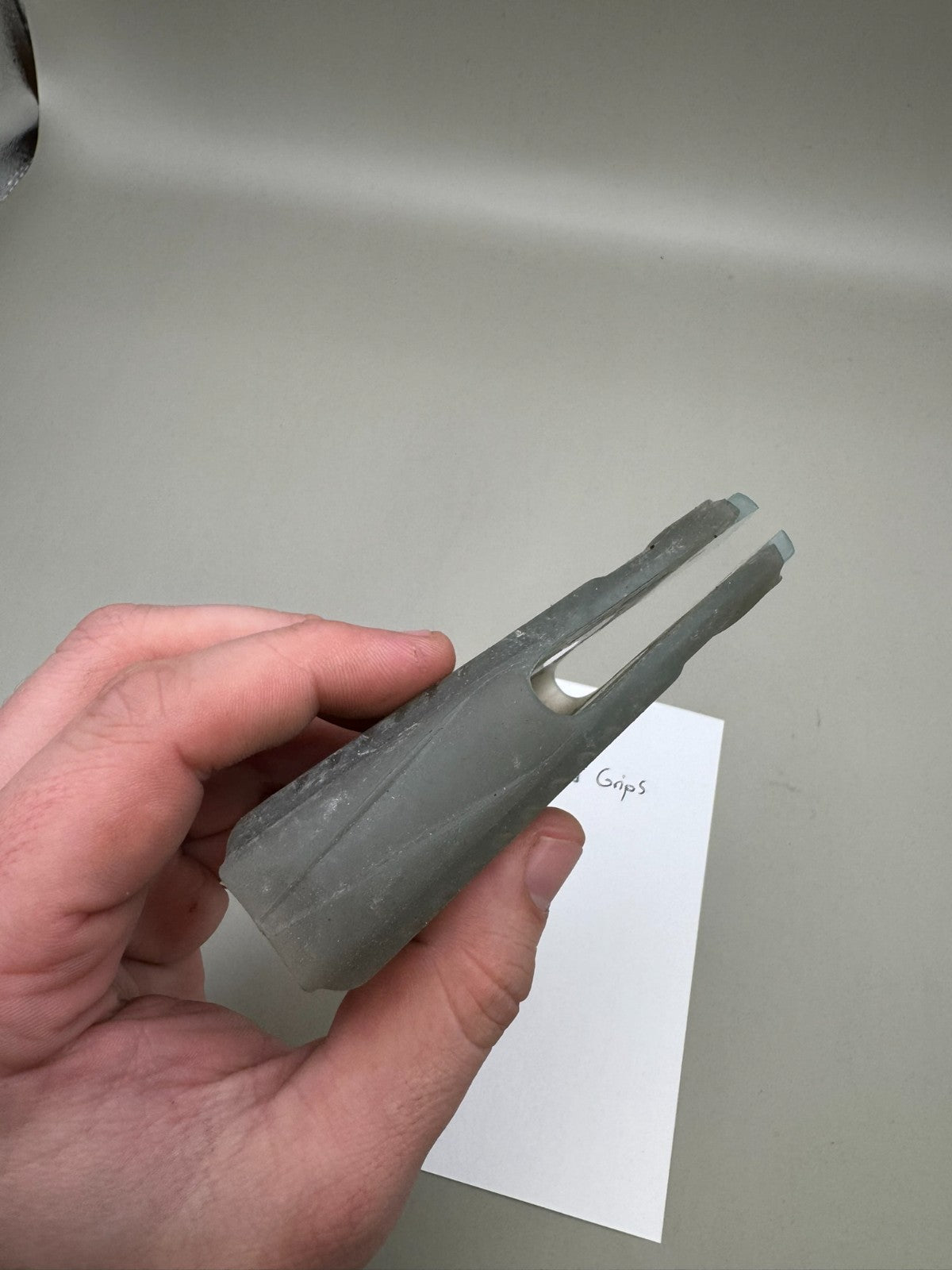 Dye 1911/45 Style Wrap Around Grips-Light Grey