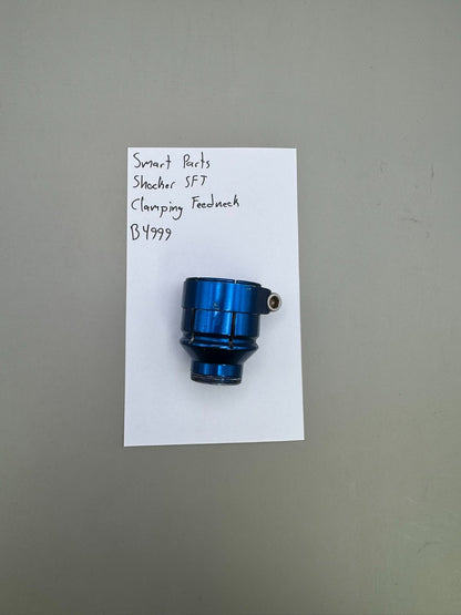 Smart Parts Shocker SFT  Clamping Feedneck-Gloss Blue