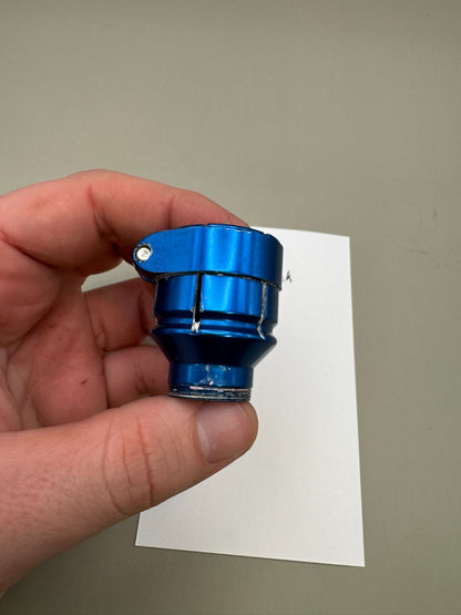 Smart Parts Shocker SFT  Clamping Feedneck-Gloss Blue