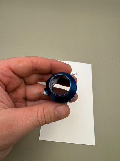 Smart Parts Shocker SFT  Clamping Feedneck-Gloss Blue