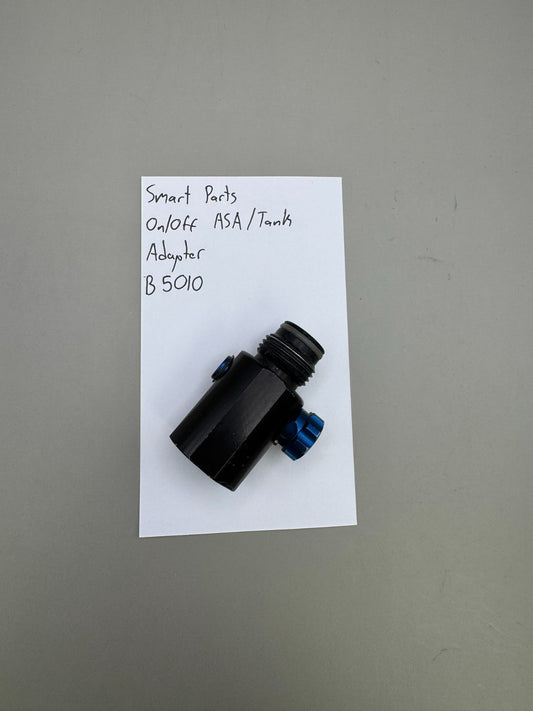 Smart Parts On/Off ASA/Tank Adapter-Satin Balck