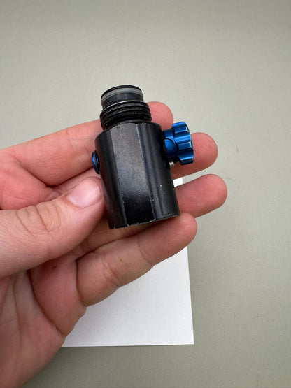 Smart Parts On/Off ASA/Tank Adapter-Satin Balck