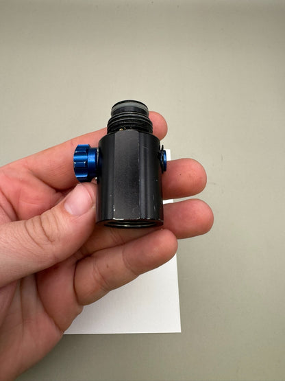 Smart Parts On/Off ASA/Tank Adapter-Satin Balck