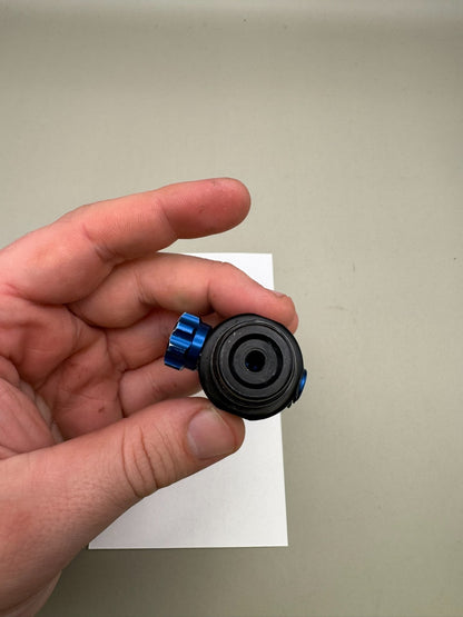 Smart Parts On/Off ASA/Tank Adapter-Satin Balck