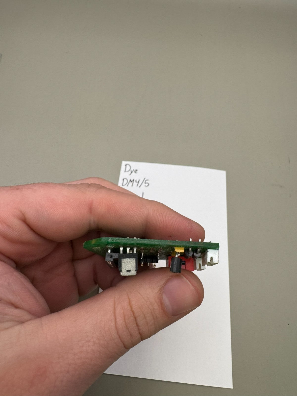 Dye DM4/5 Board