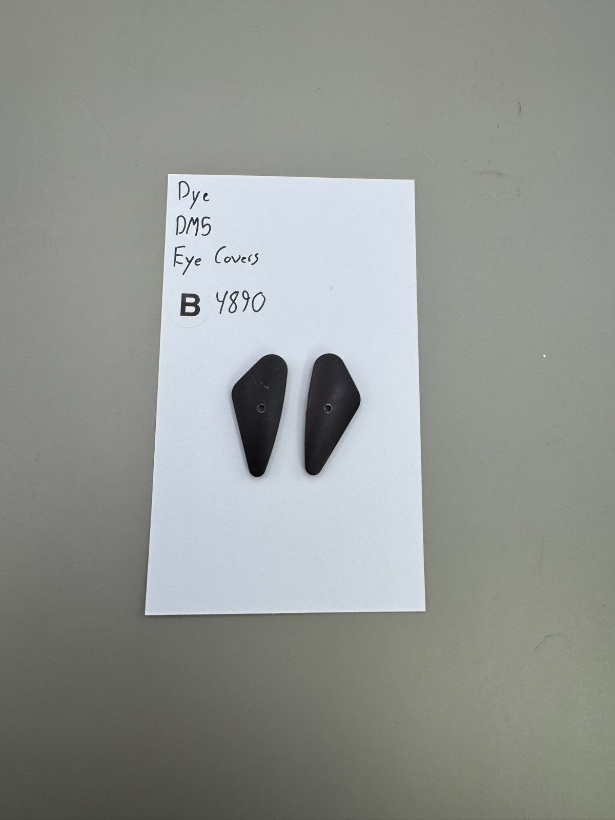 Dye DM5 Eye Covers-Black