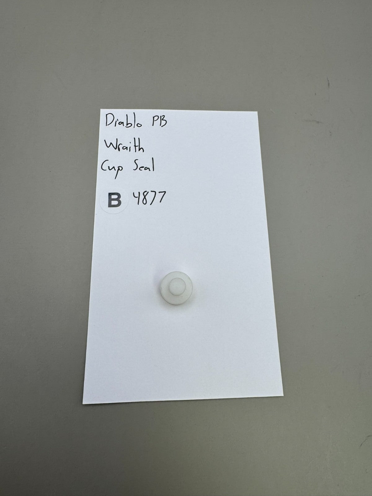 Diablo PB Wraith Cup Seal-White