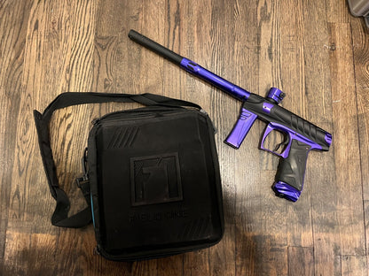 Purple and Black Field One Force Paintball Marker