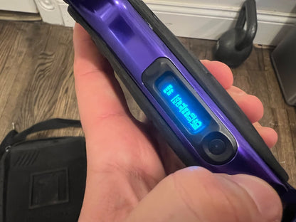 Purple and Black Field One Force Paintball Marker