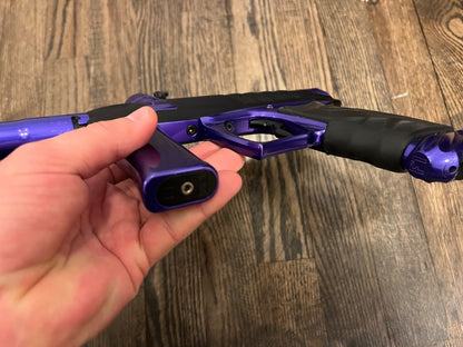 Purple and Black Field One Force Paintball Marker