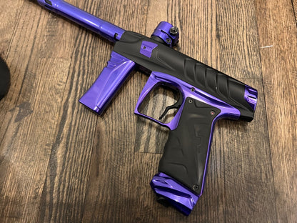 Purple and Black Field One Force Paintball Marker