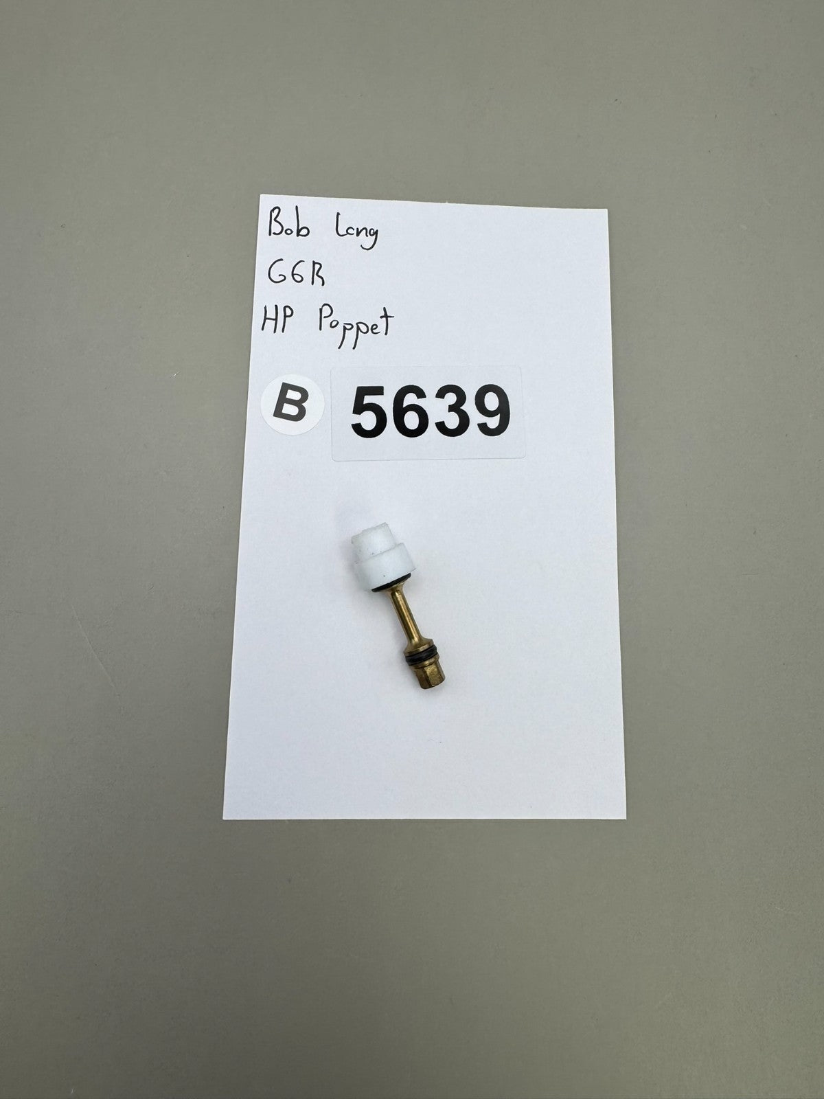 Bob Long G6R HP Poppet