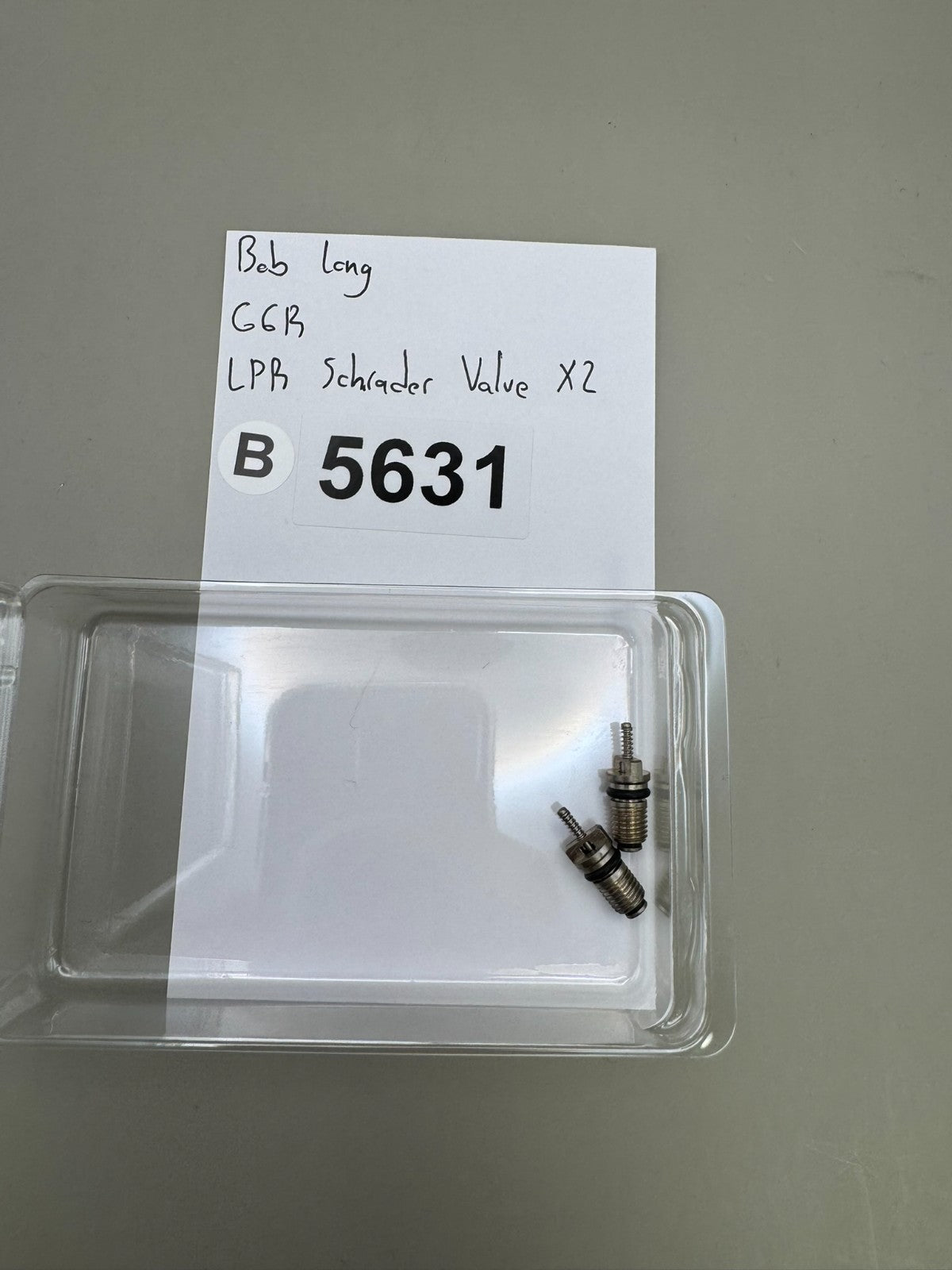 Bob Long G6R LPR Schrader Valve x 2
