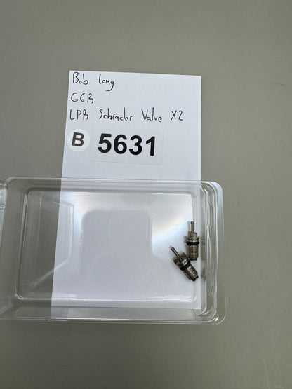 Bob Long G6R LPR Schrader Valve x 2