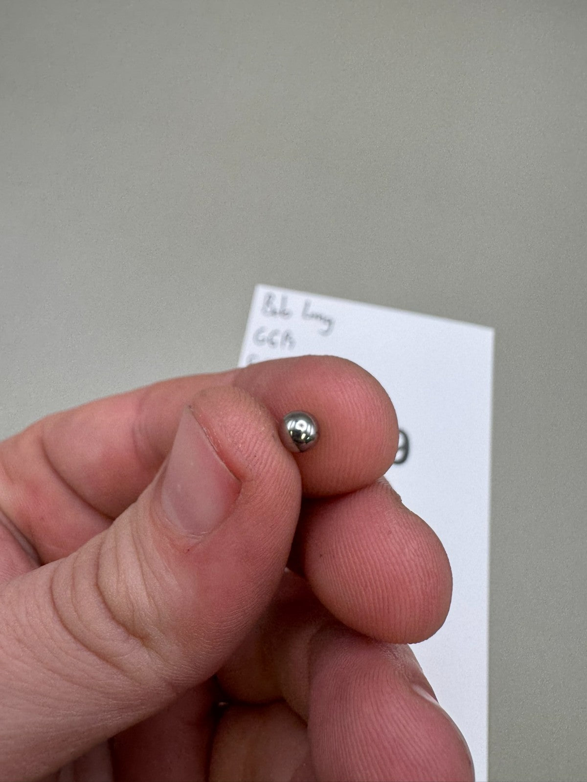 Bob Long G6R F1 Bolt Pin-Silver