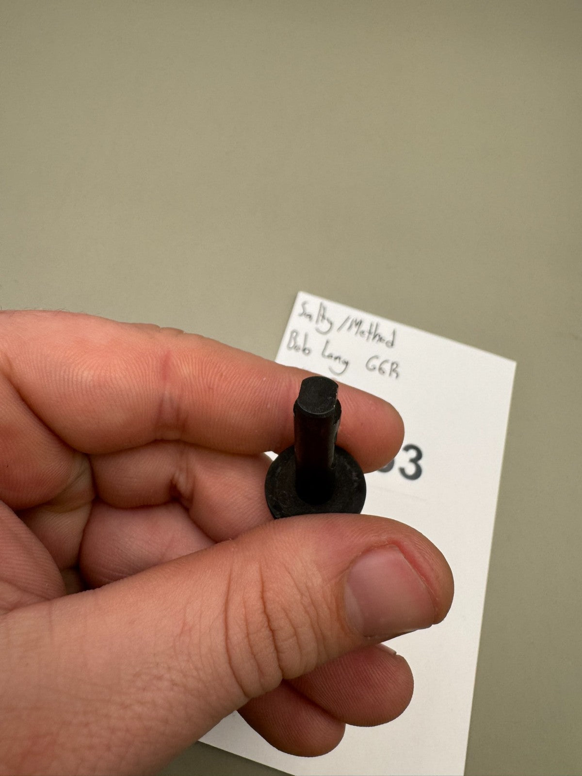 Salty/Method Bob Long G6R Bolt Pin-Black