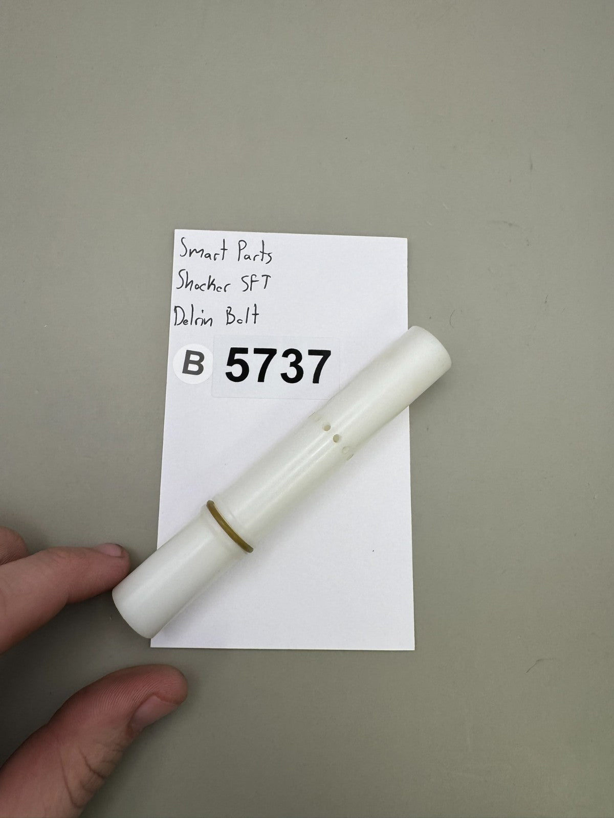 Smart Parts Shocker SFT Delrin Bolt-Satin White