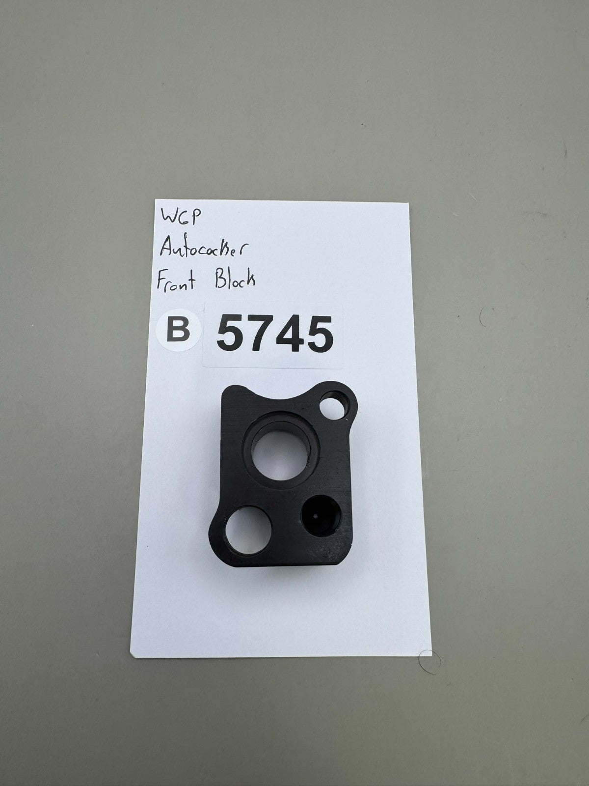 WGP Autococker Front Block-Satin Black