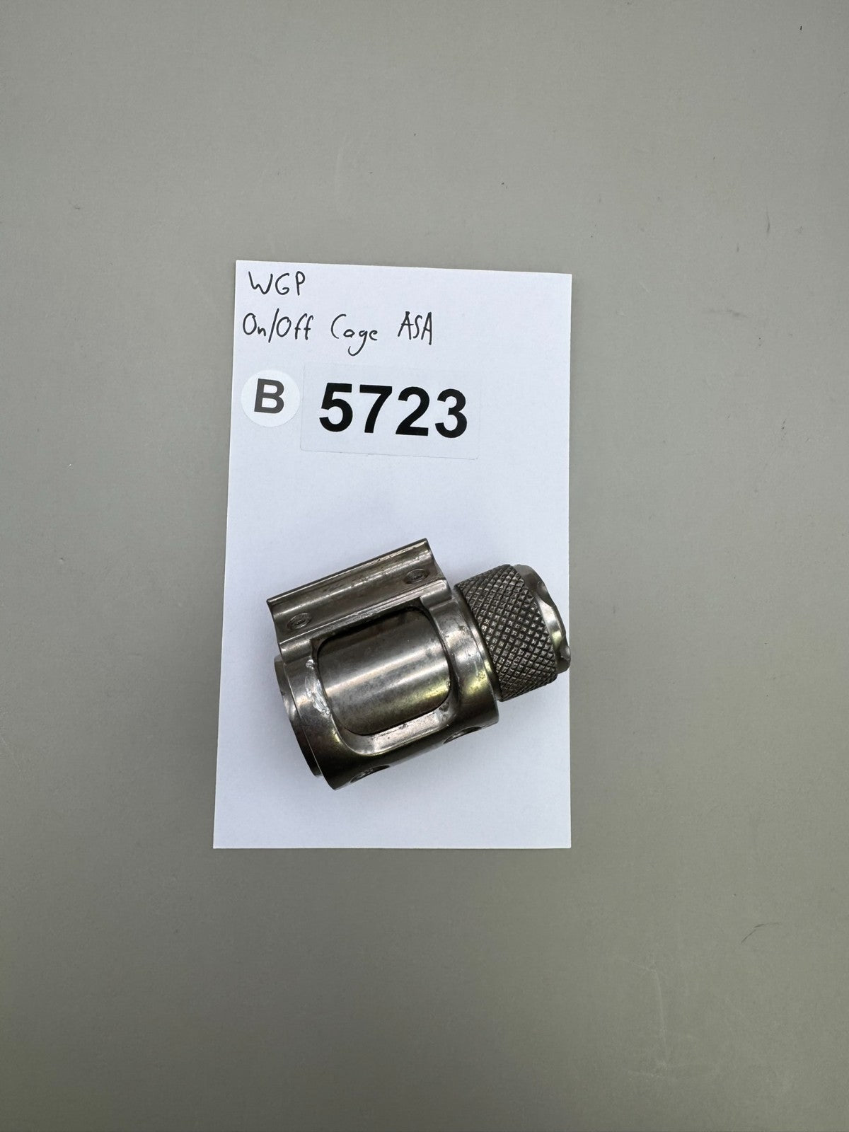 WGP On/Off Cage ASA-Silver