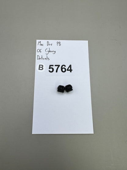 Mac Dev PB O6 Cyborg Detents-Gloss Black