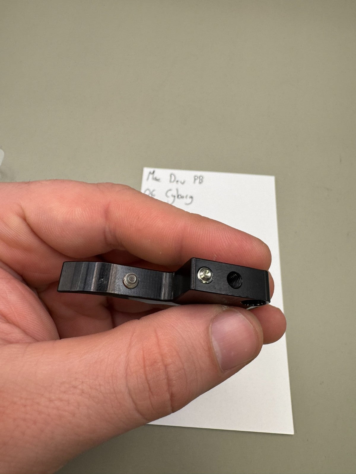 Mac Dev PB 06 Cyborg Trigger-Gloss Black