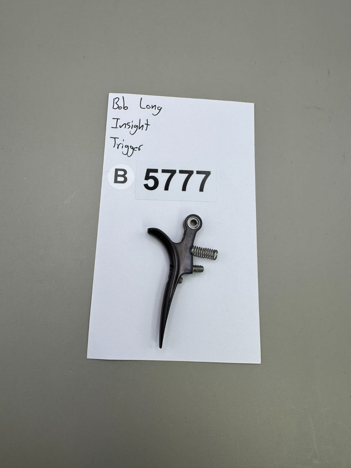 Bob Long Insight Trigger-Satin Black