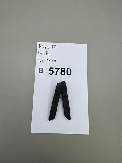Diablo PB Wrath Eye Covers-Matte Black
