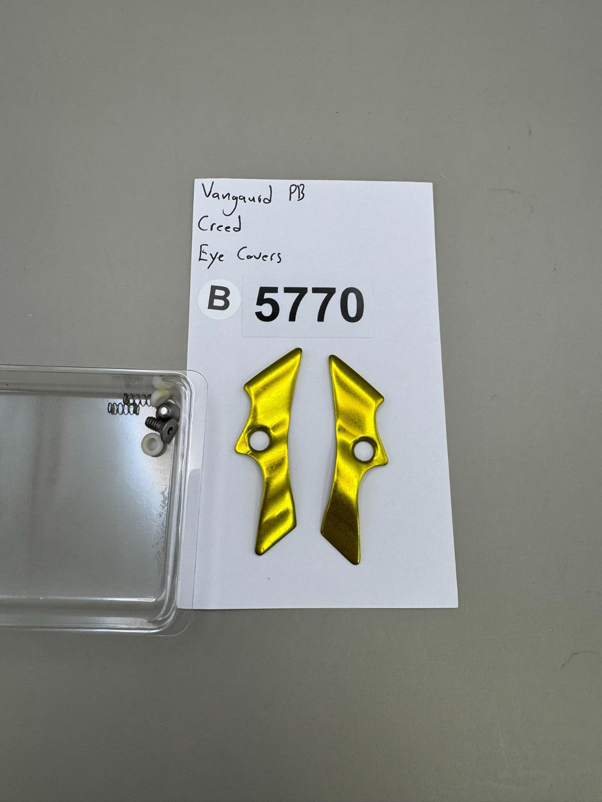 Vanguard PB Creed Eye Covers-Gloss Yellow
