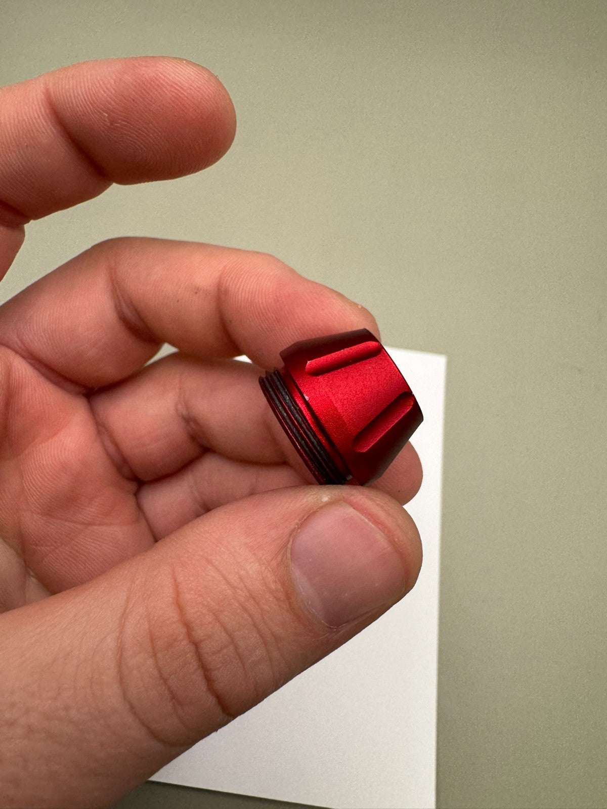 Mac Dev PB 06 Cyborg Ram Cap-Gloss Red