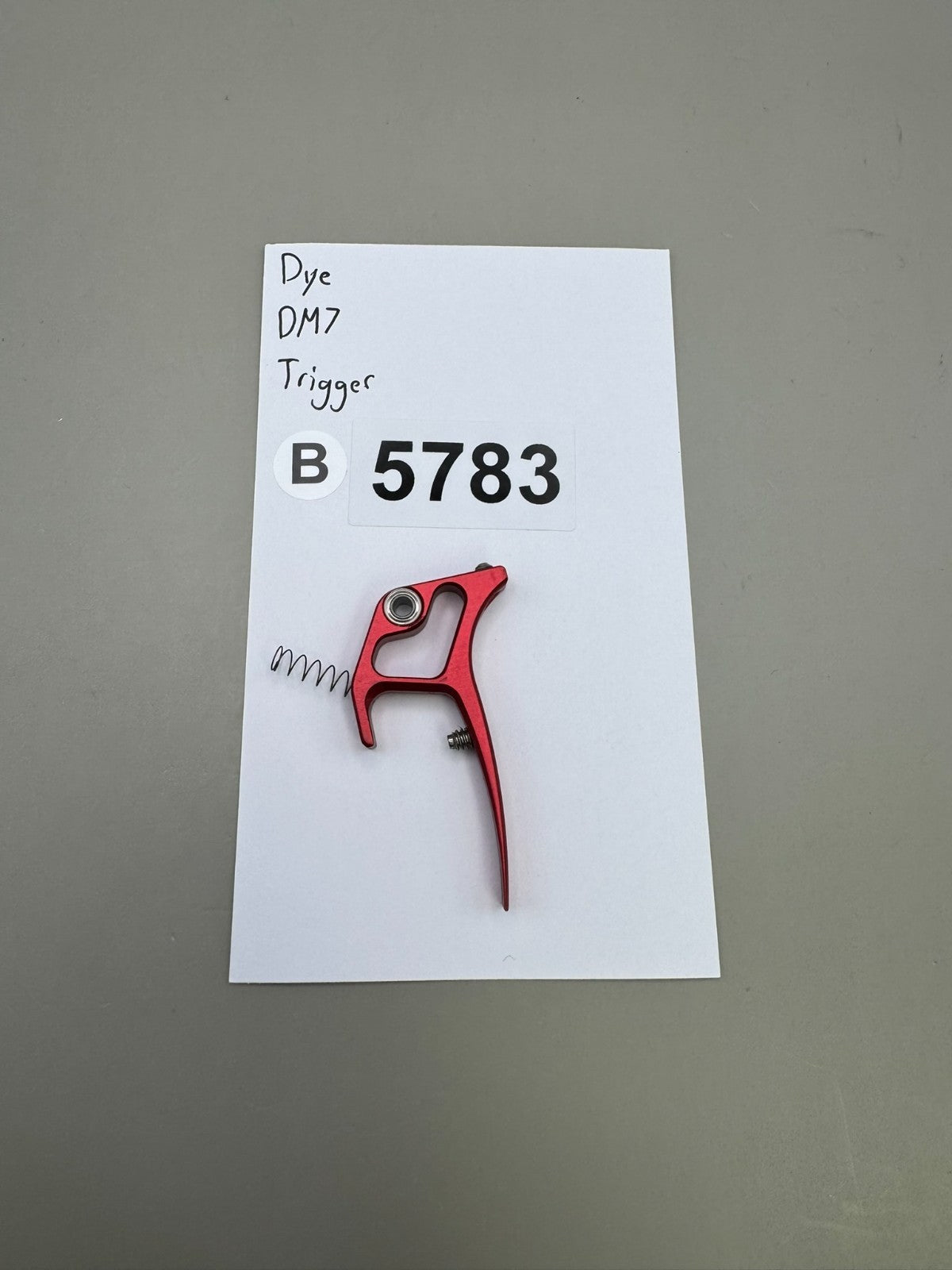 Dye DM7 Trigger-Gloss Red