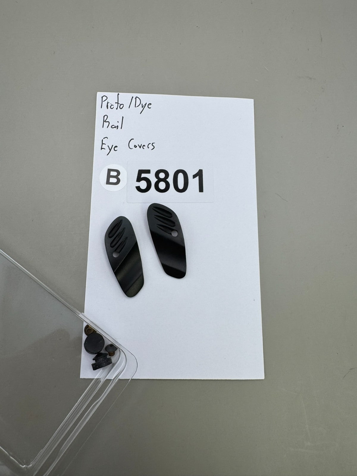 Proto/Dye Rail Eye Covers-Black