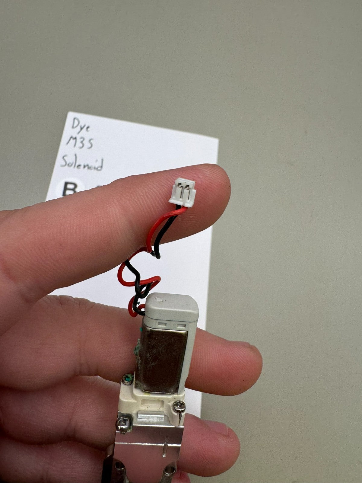 Dye M3s Solenoid