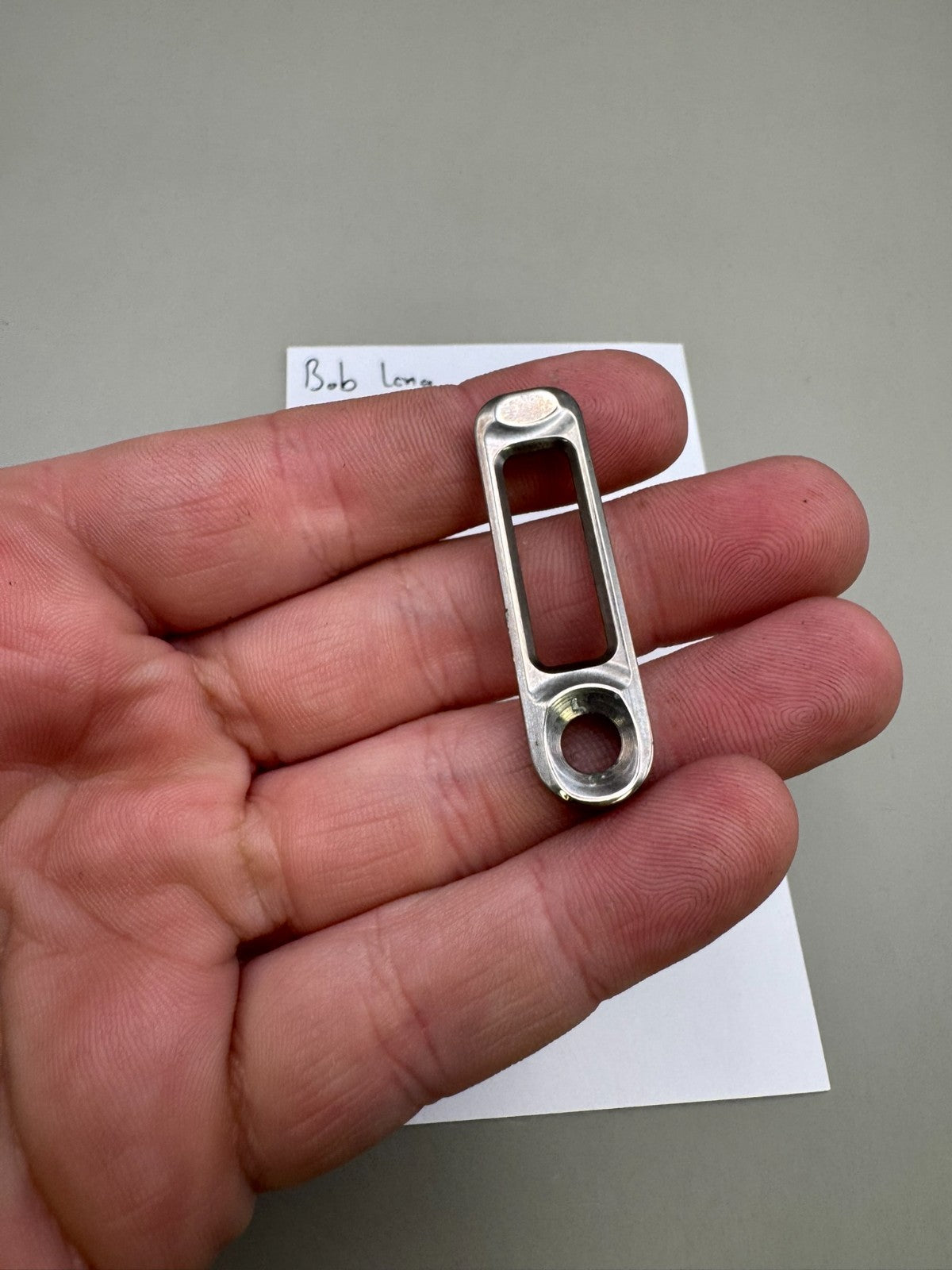 Bob Long 2K12 G6R Screen/Button Cover-Silver