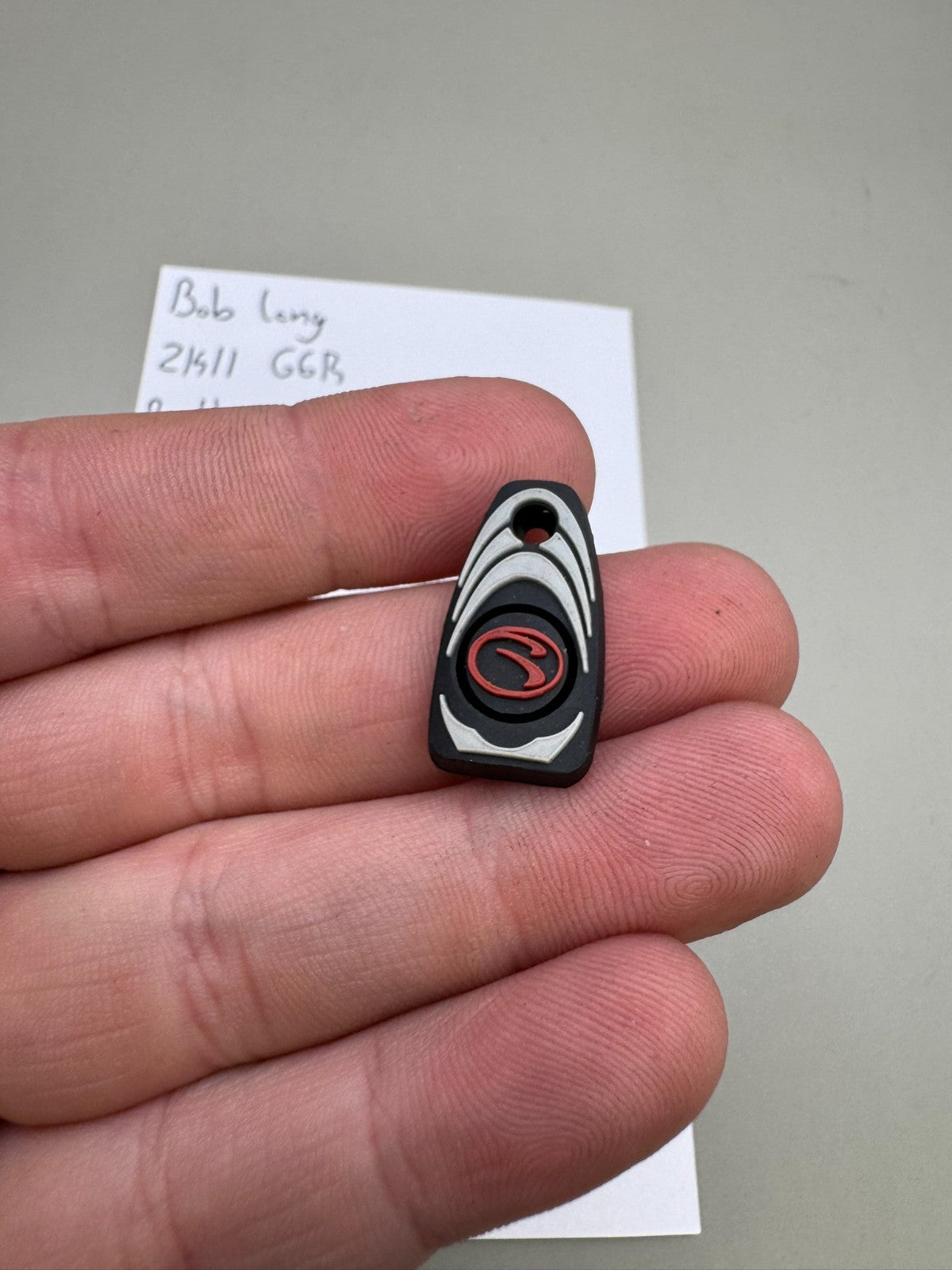 Bob Long 2K11 G6R Button Cover-Black