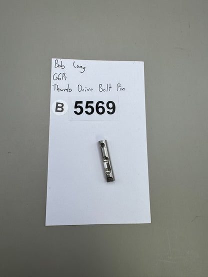 Bob Long G6R Thumb Drive Bolt Pin-Silver