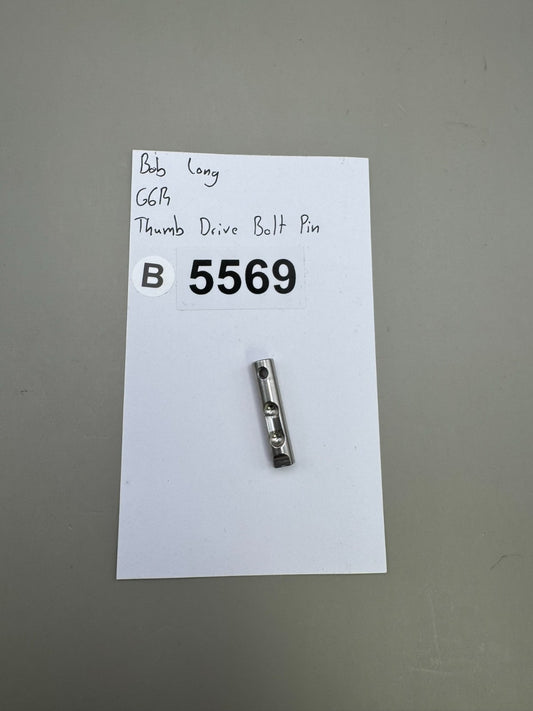 Bob Long G6R Thumb Drive Bolt Pin-Silver