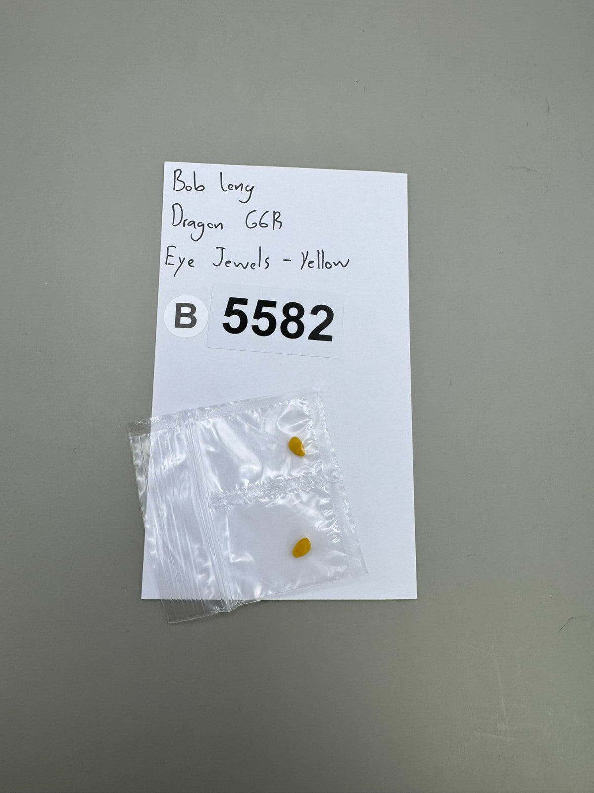 Bob Long Dragon G6R Eye Jewels-Yellow