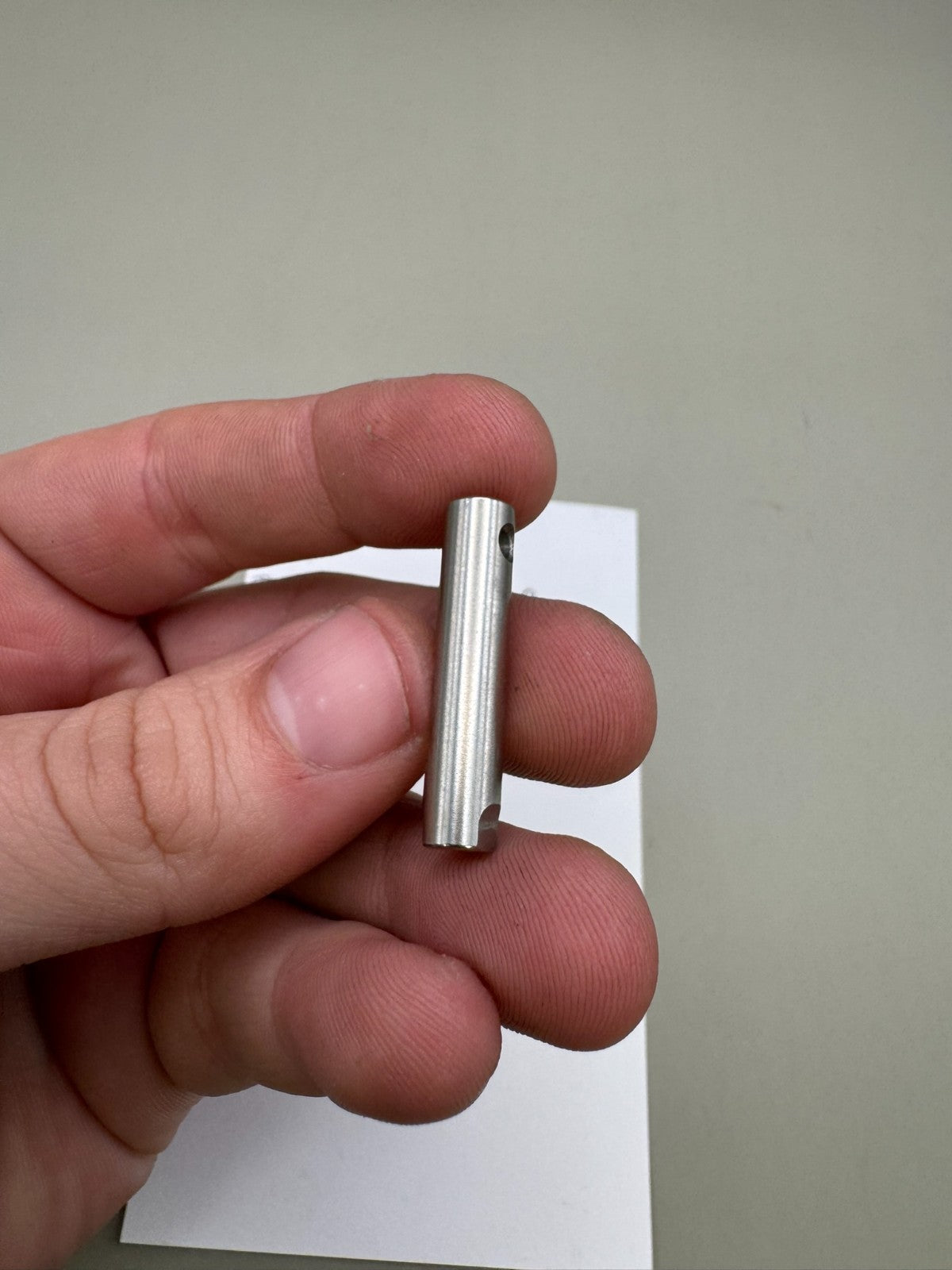 Bob Long G6R Thumb Drive Bolt Pin-Silver